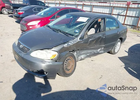 2006 Toyota Corolla Le из США, поврежденный, VIN 2T1BR32E56C686513